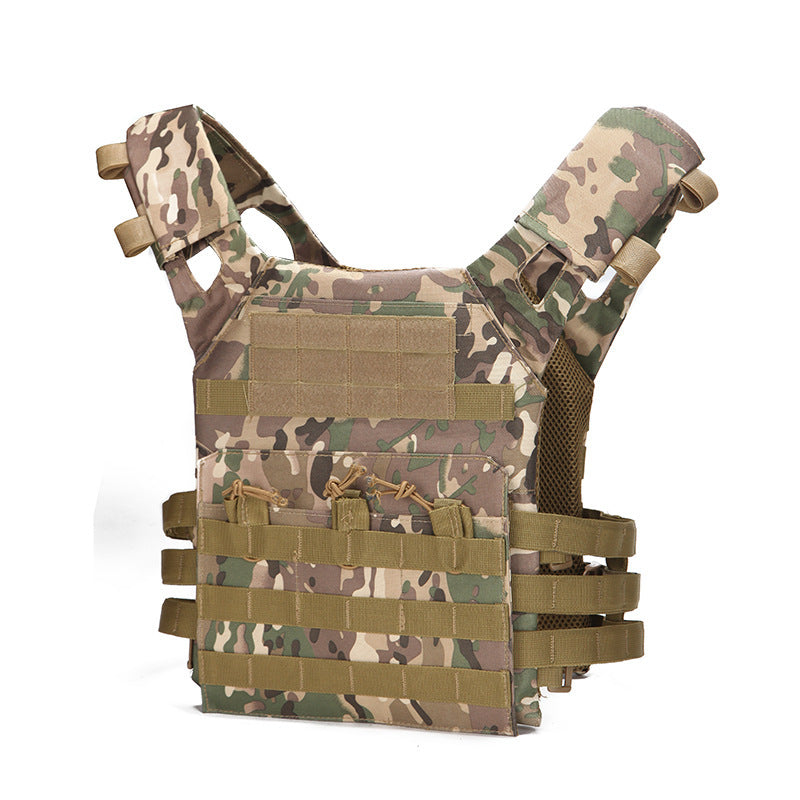 Combat Vest Outdoor Tactical Vest Multi-purpose MOLLE Vest Jungle JPC Tactical Vest