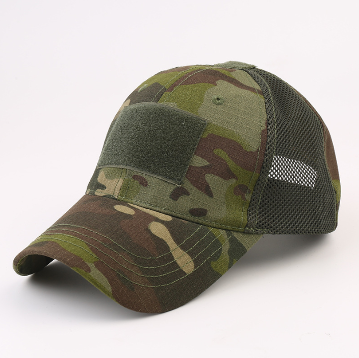 Military Fans Outdoor Baseball Cap Men's Tactical Camouflage Cap Sports Velcro Cap