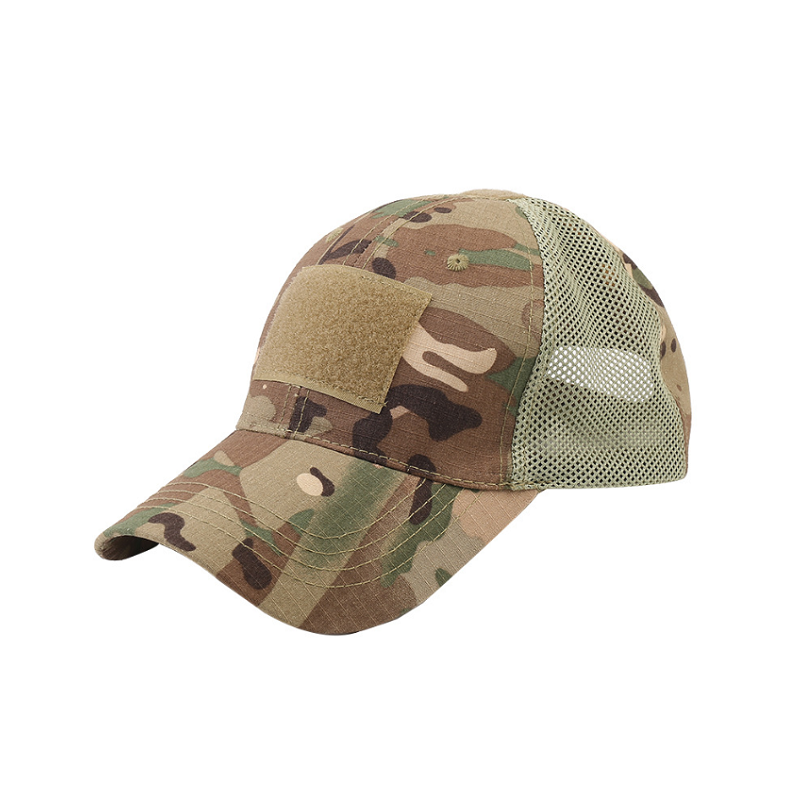 Military Fans Outdoor Baseball Cap Men's Tactical Camouflage Cap Sports Velcro Cap