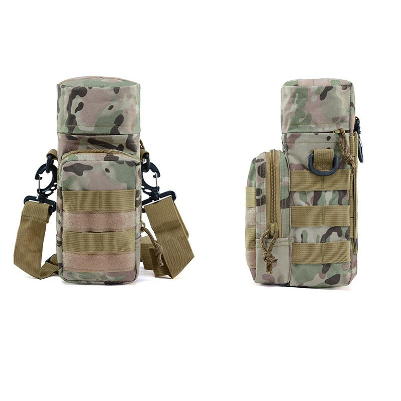 Outdoor Sports Water Bottle Bag Molle System Tactical External Drink Bag