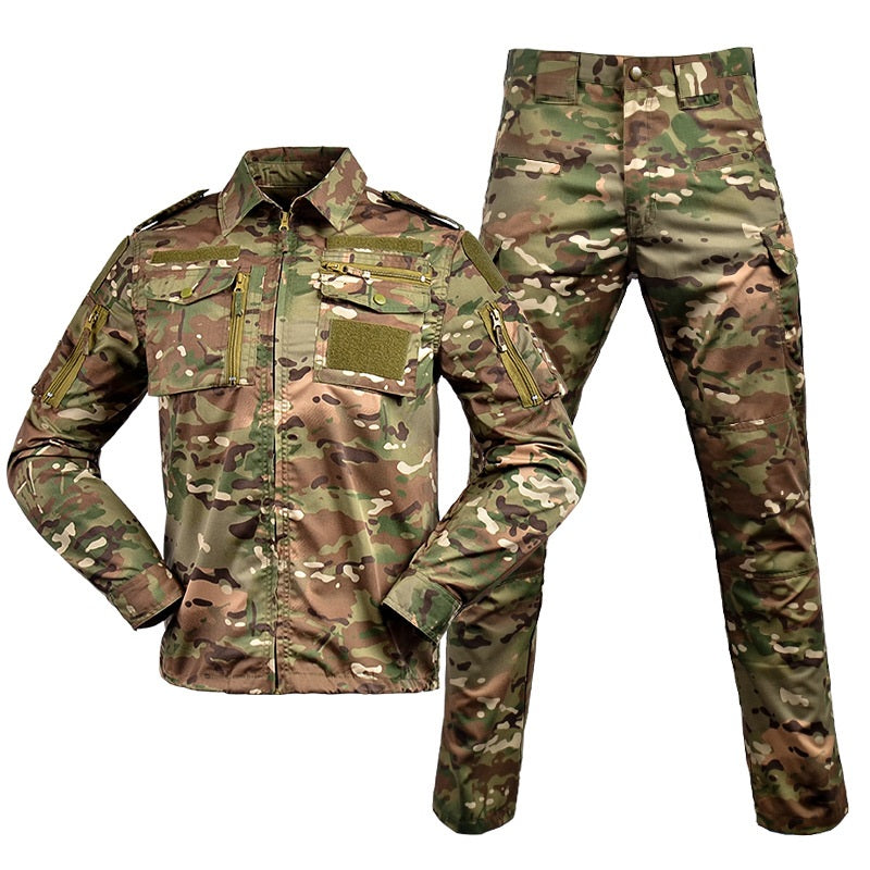 Outdoor Camouflage Tactical Suit Instructor's Uniform Male Field Long Sleeve Suit