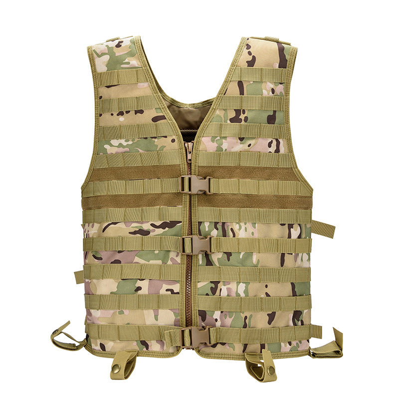 Outdoor Camouflage Tactical Vest Multi-functional Field Vest Supplies Sports Equipment