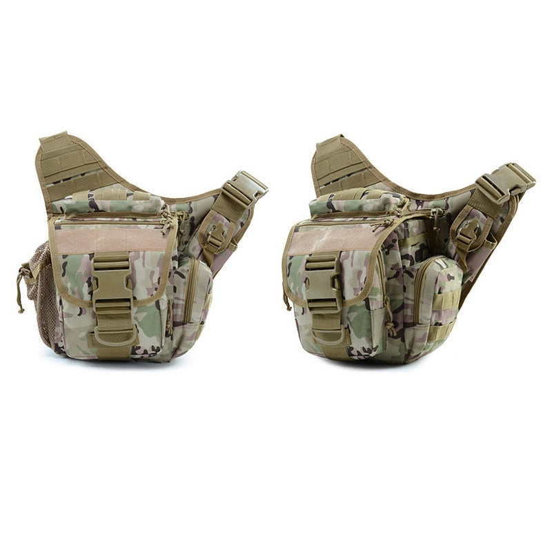 Military Tactical Outdoor Hiking Riding Waterproof Chest Bag