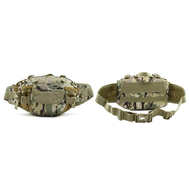 Outdoor Multifunctional Fanny Pack Tactical Camouflage Travelling Shoulder Bag