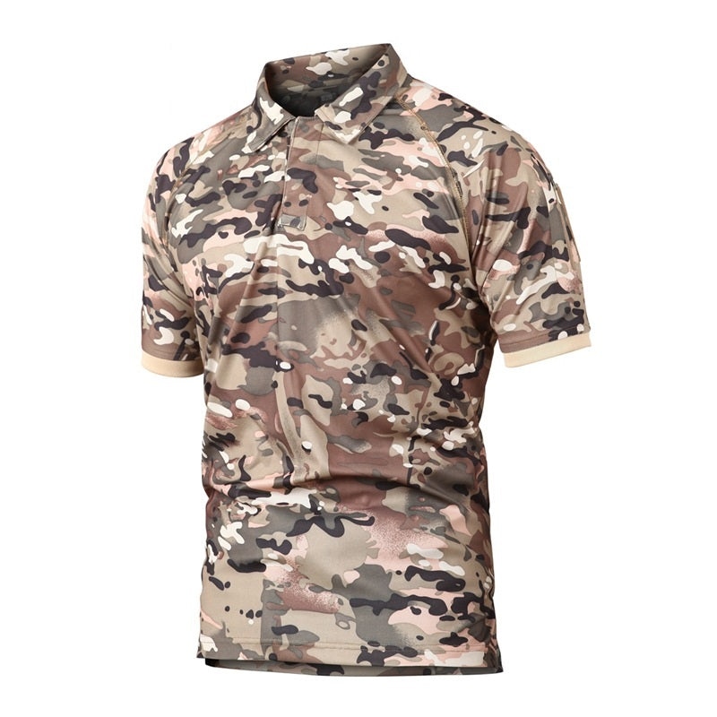 Outdoor Tactical Special Forces Summer Training Quick-drying Combat Sport Work T-shirt