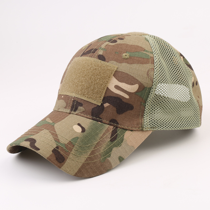 Military Fans Outdoor Baseball Cap Men's Tactical Camouflage Cap Sports Velcro Cap