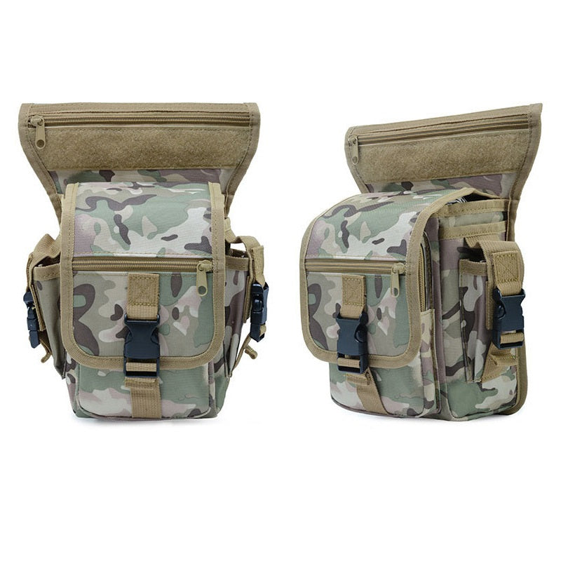 Camouflage Multifunctional Leg Bag Outdoor Sport Bag Travel Waist Bag Waterproof Tactical Leg Bag