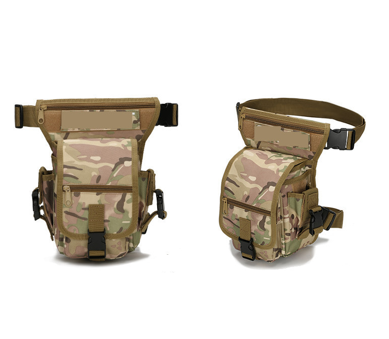 Outdoor Multifunctional Leg Bag Tactical Fanny Pack Army Fans Cycling Waterproof Camouflage Leg Bag