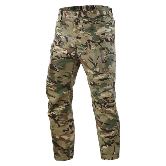 ESDY Outdoor Summer Thin IX9 Camouflage Casual Pants Men's Combat Training Trousers