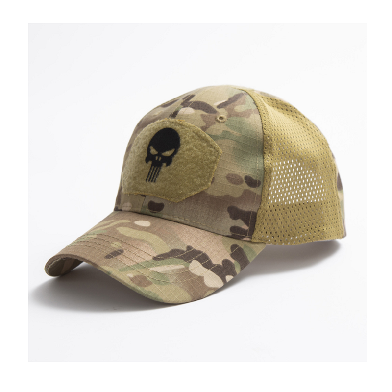 Outdoor Mountaineering Summer Sun Velcro Tactical Baseball Cap Sports Cap