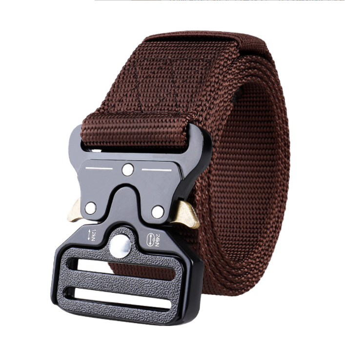 Tactical Belt Army Fan Men's and Women's Casual Quick Release Alloy Buckle Belt