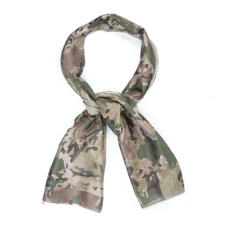 Small Square Scarf Outdoor Camouflage Jungle Camouflage Army Special Forces Scarf