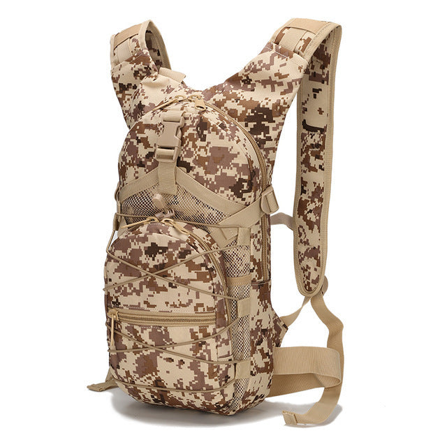 Outdoor Riding Waterproof Oxford Fabric Tactical Backpack