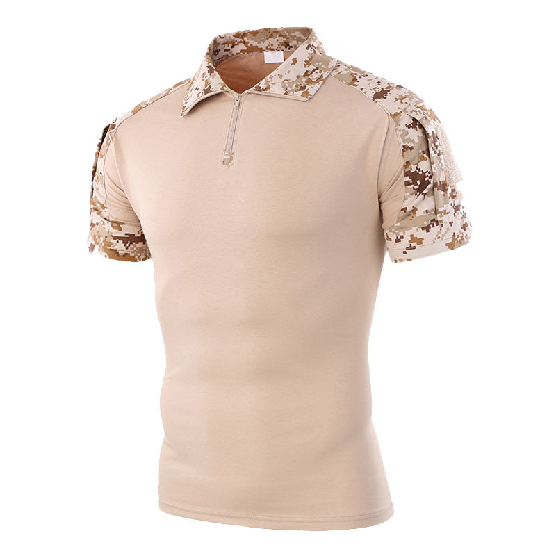 Outdoor Summer Short-sleeved Frog Camouflage Combat Training Frog Tactical T-shirts