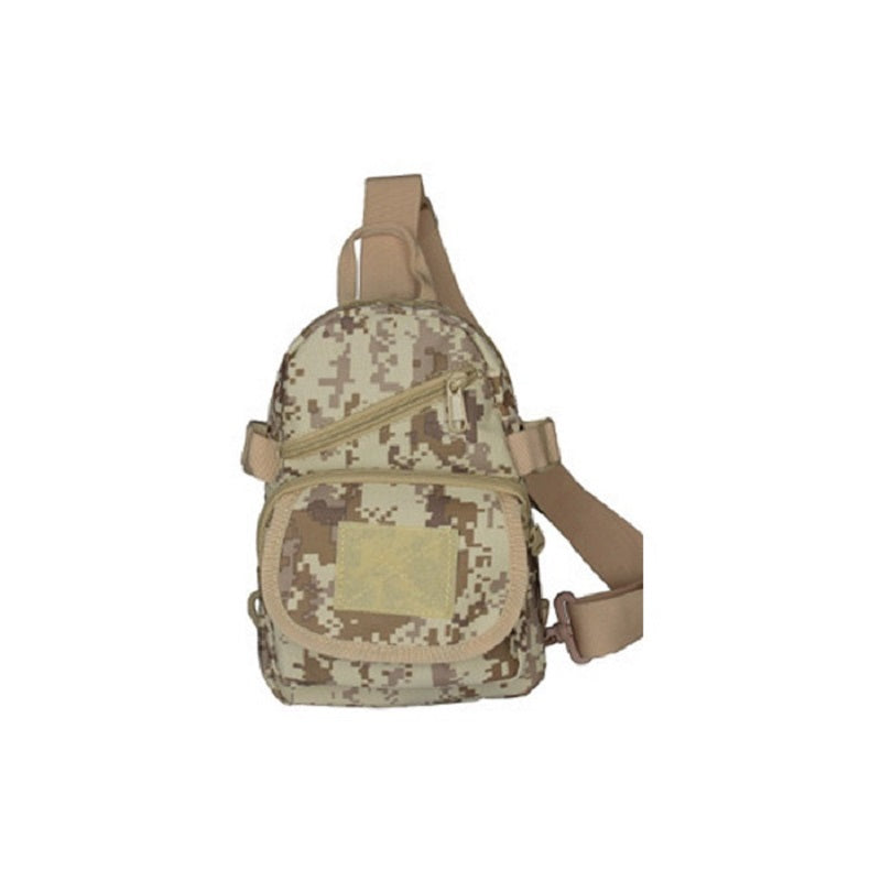 Camouflage Tactics Men's Outdoor Chest Bag Shoulder Bag Sport Chest bag