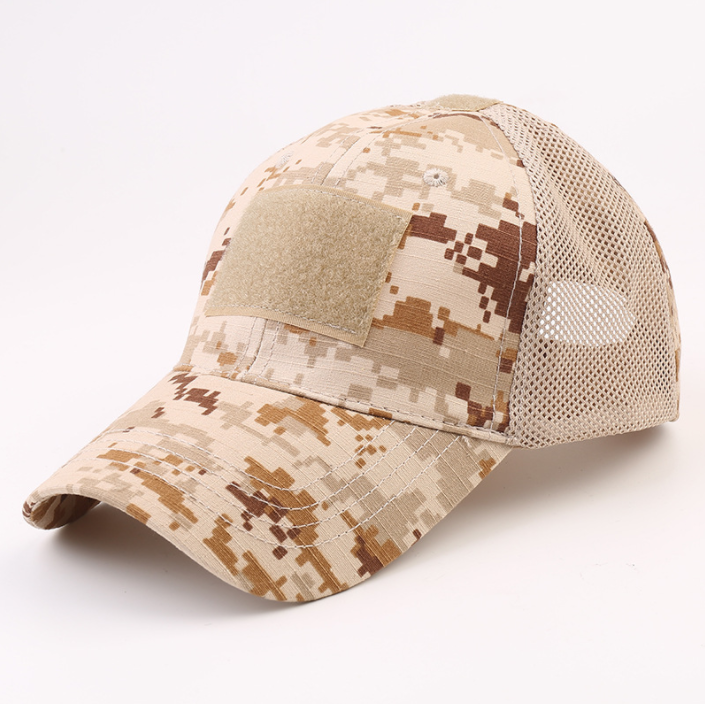 Military Fans Outdoor Baseball Cap Men's Tactical Camouflage Cap Sports Velcro Cap