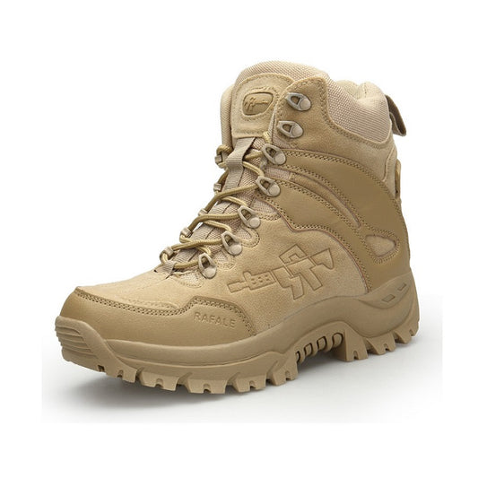 New Outdoor Tactical Boots Desert Men's Warm Snow Boots Hiking Boots