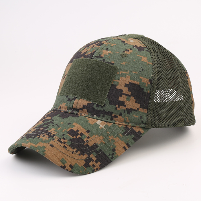 Military Fans Outdoor Baseball Cap Men's Tactical Camouflage Cap Sports Velcro Cap