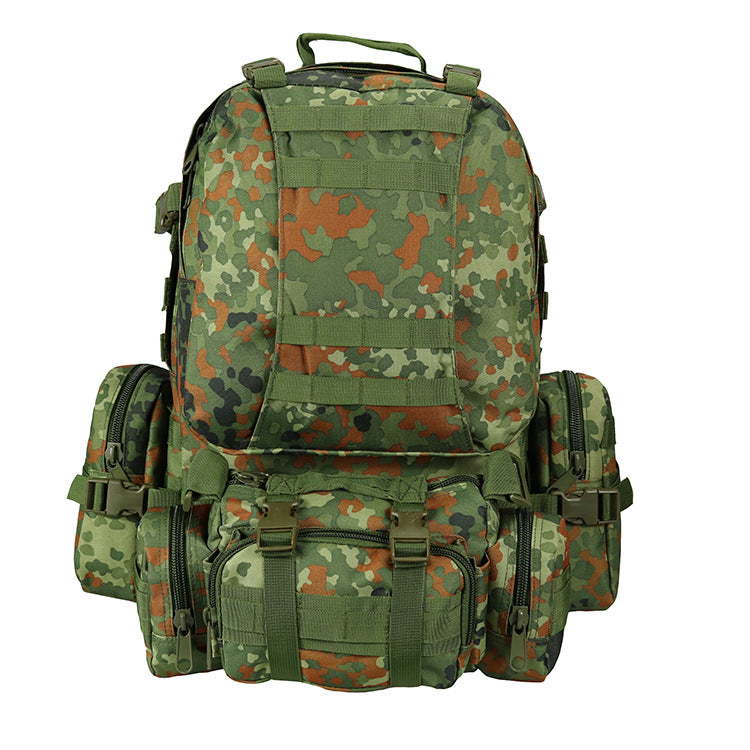 Outdoor Army Camouflage Trekking Tactics Mountaineering Backpack