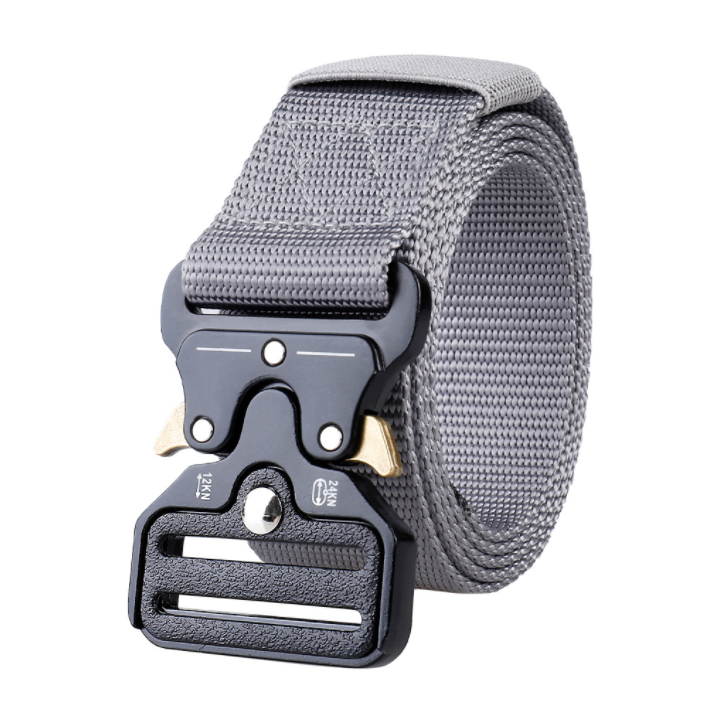 Tactical Belt Army Fan Men's and Women's Casual Quick Release Alloy Buckle Belt