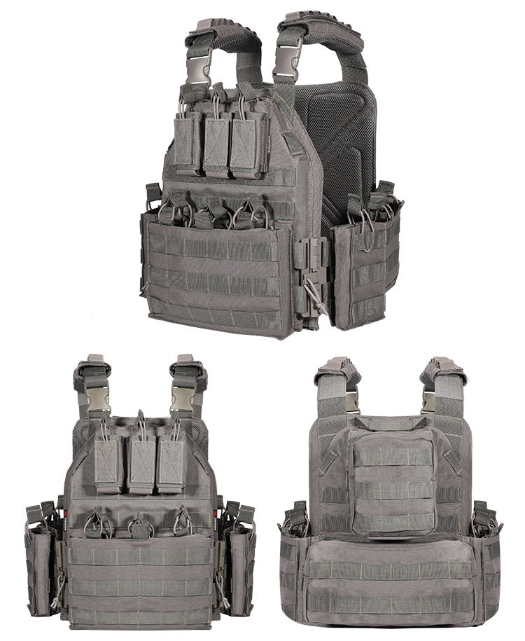 Outdoor Quick Dismantling Tactical Vest Camouflage Equipment CS Training Field Combat Vest