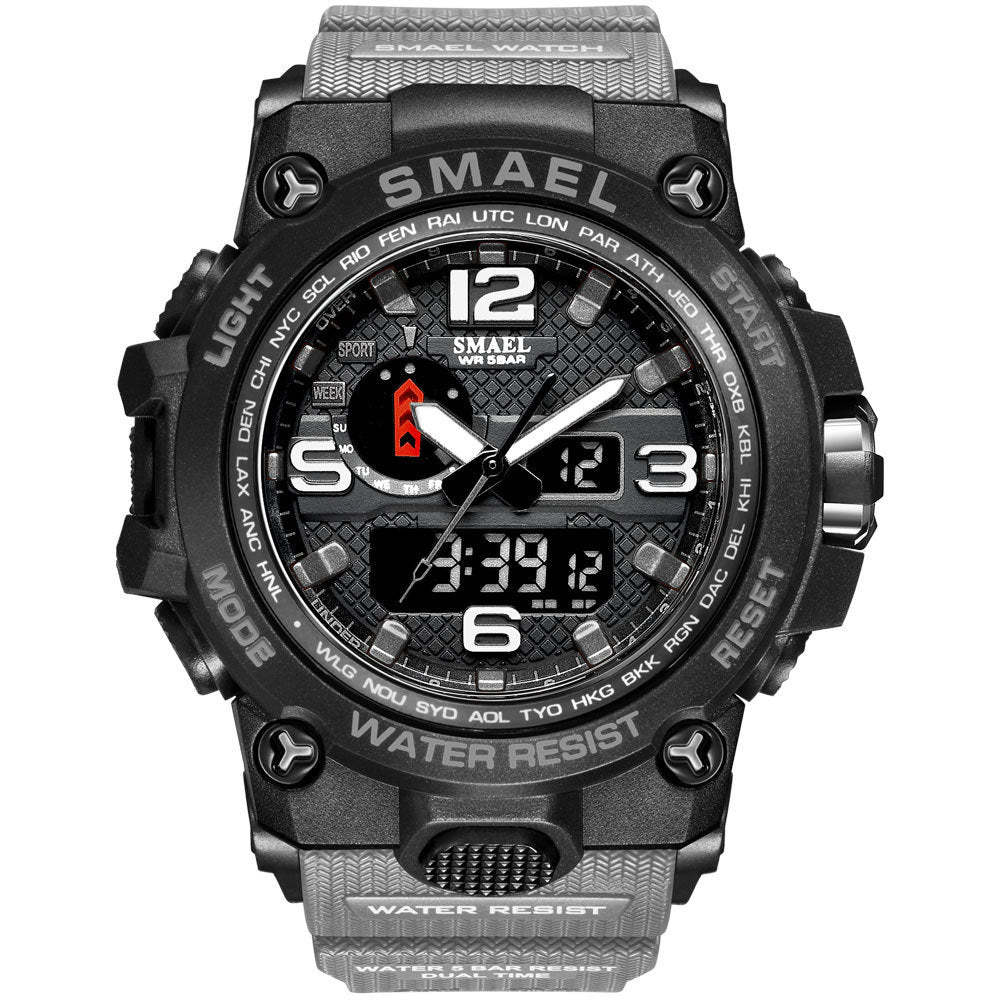 Outdoor Sports Multi-functional Electronic Watches Popular Men's Waterproof Watches