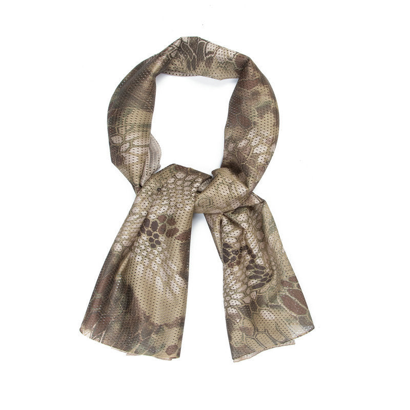 Small Square Scarf Outdoor Camouflage Jungle Camouflage Army Special Forces Scarf