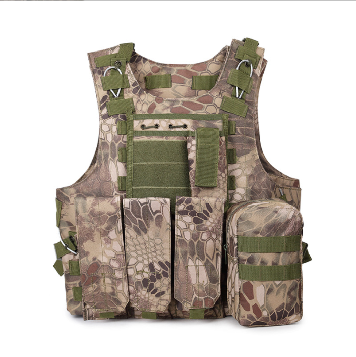 Amphibious Tactical Vest CS Field Camouflage Outdoor Combat Vest