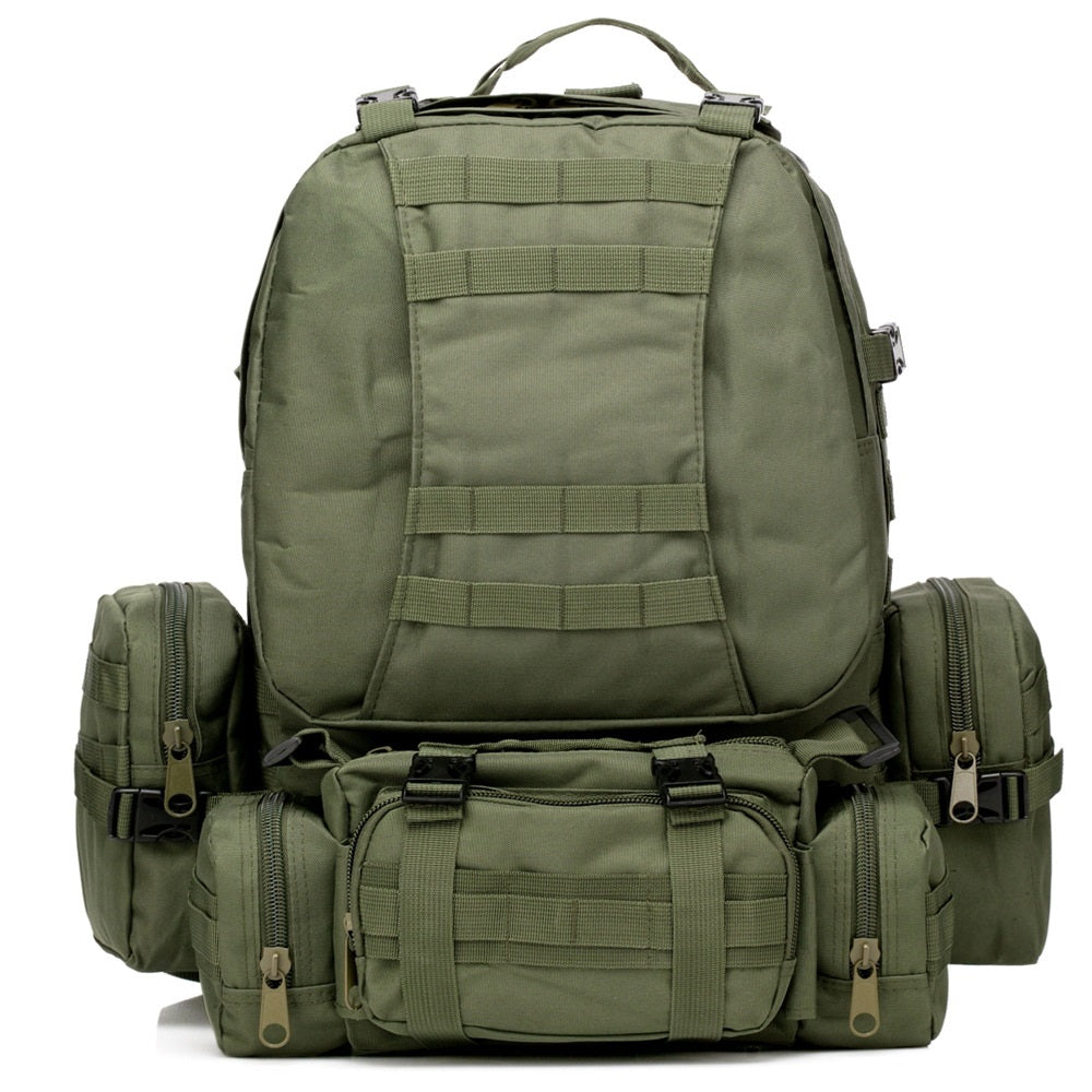 Outdoor Army Camouflage Trekking Tactics Mountaineering Backpack