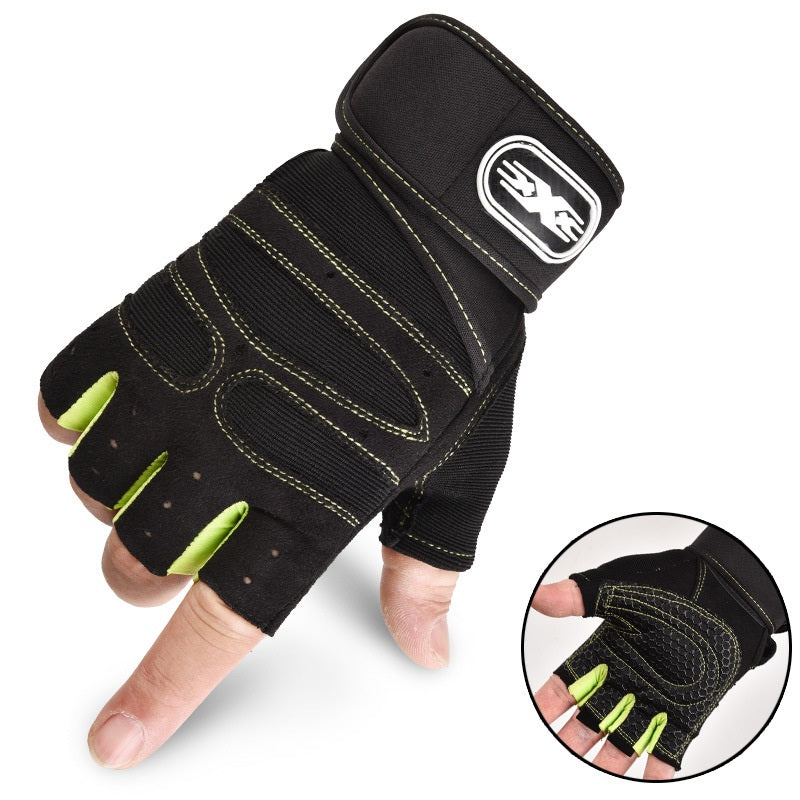 Half Finger Gloves Men's Sports Fitness Outdoor Cycling Gloves Tactical Gloves