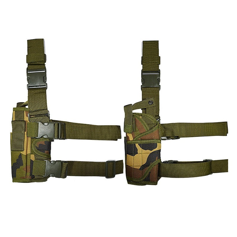 Military Fan Tactical Outdoor Thigh Holster Multi-function Leg Holster