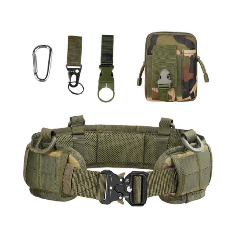 Outdoor Molle Tactical Belt Multi-functional Nylon Cobra Tactical Waist Seal Belt Set CS Field Belt