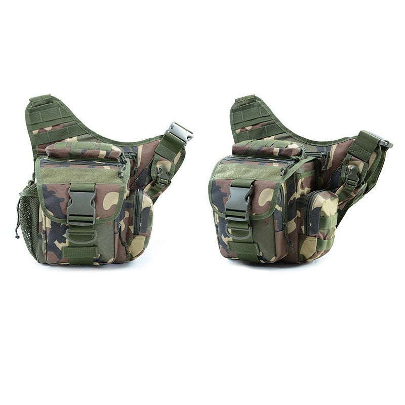 Military Tactical Outdoor Hiking Riding Waterproof Chest Bag