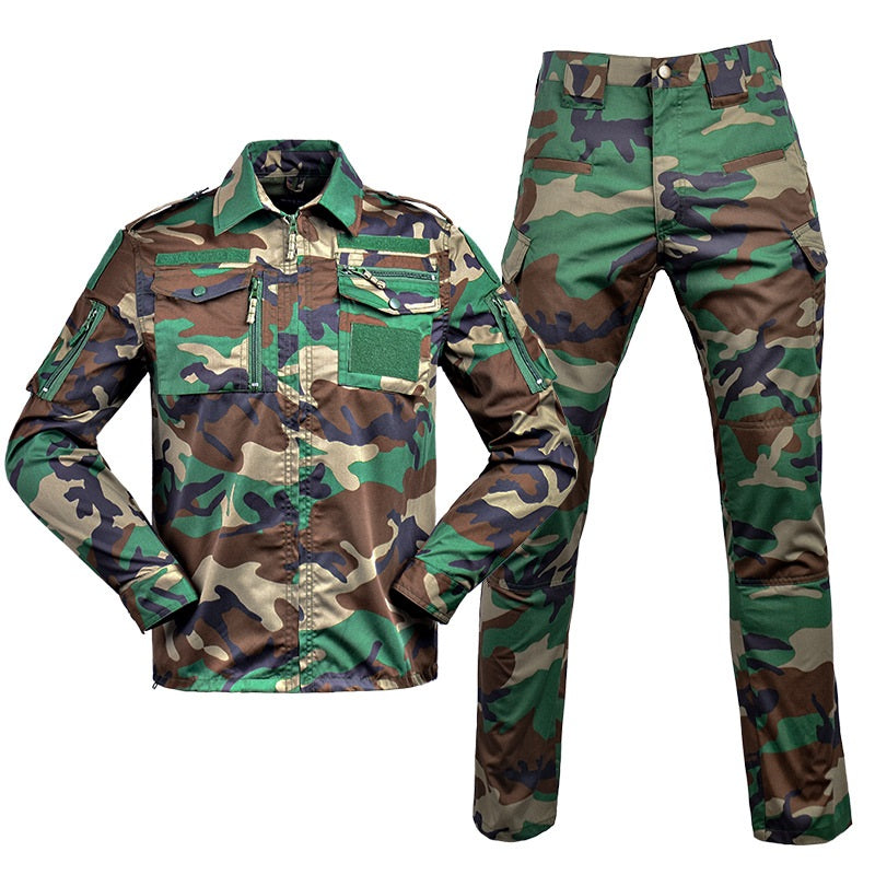 Outdoor Camouflage Tactical Suit Instructor's Uniform Male Field Long Sleeve Suit