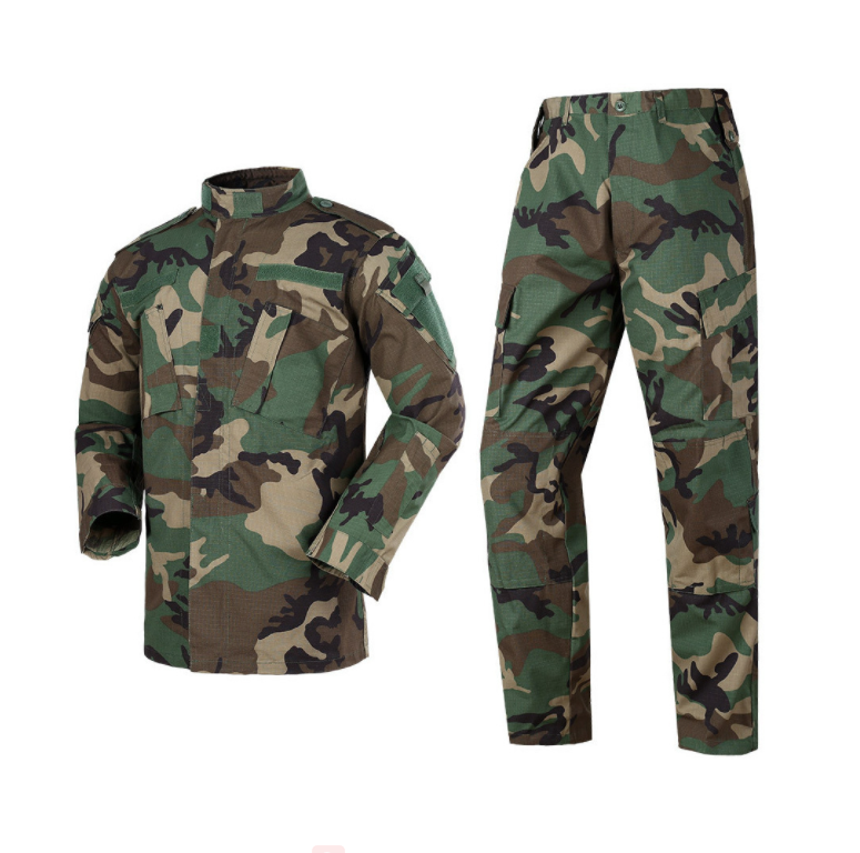 Outdoor Mountaineering Army Camouflage Long Sleeve Training Suit Tactical Uniforms