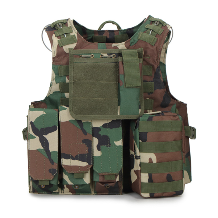 Amphibious Tactical Vest CS Field Camouflage Outdoor Combat Vest