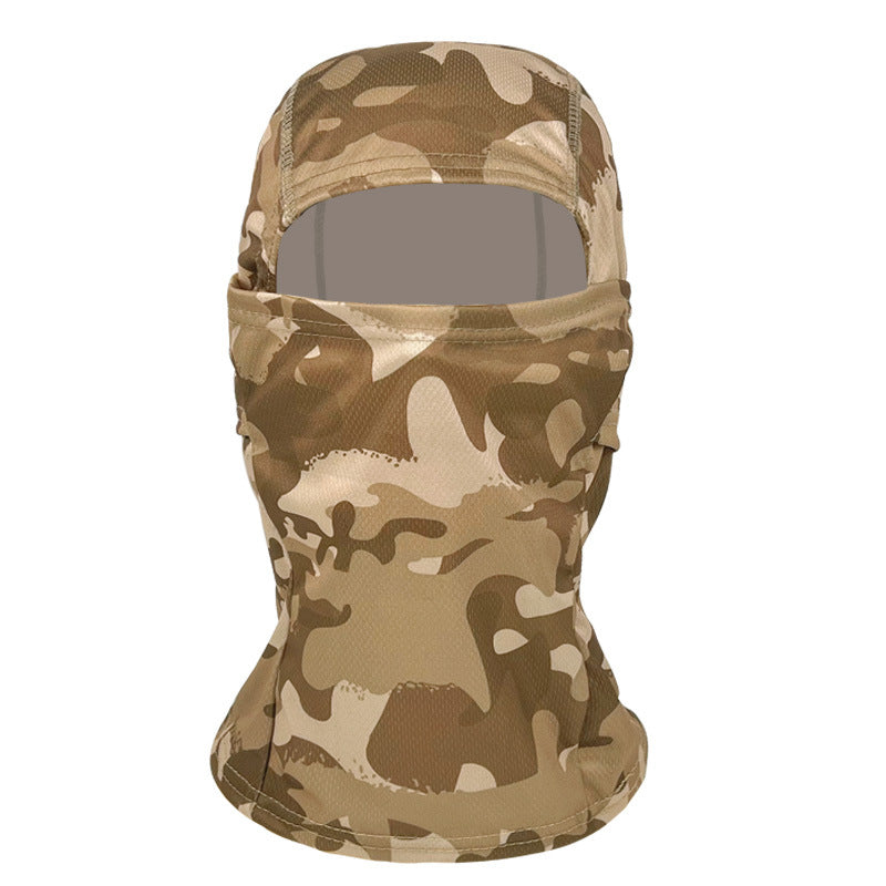 Outdoor Camouflage Headgear Tactical Riding Dustproof Masks Sunscreen Fishing Mask Face Windproof Mask