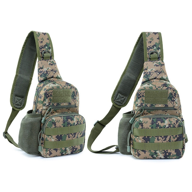 Outdoor Sports Camo Shoulder Crossbody Bag Chest Bag