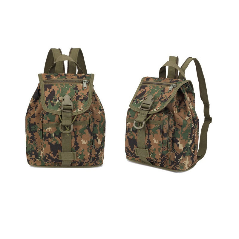 Tactical Outdoor Camouflage Children Multi-functional Backpack Running Sports Shoulder Bag