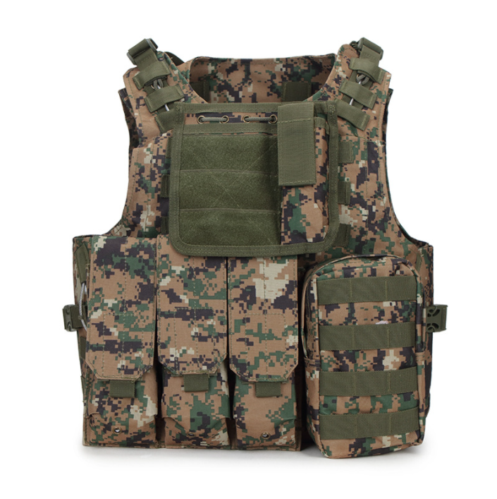 Amphibious Tactical Vest CS Field Camouflage Outdoor Combat Vest