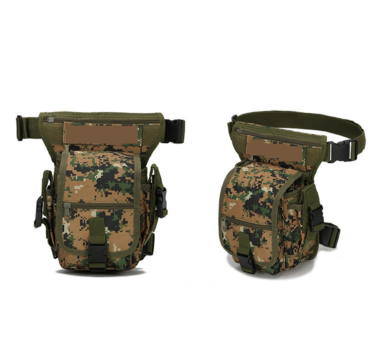 Outdoor Multifunctional Leg Bag Tactical Fanny Pack Army Fans Cycling Waterproof Camouflage Leg Bag