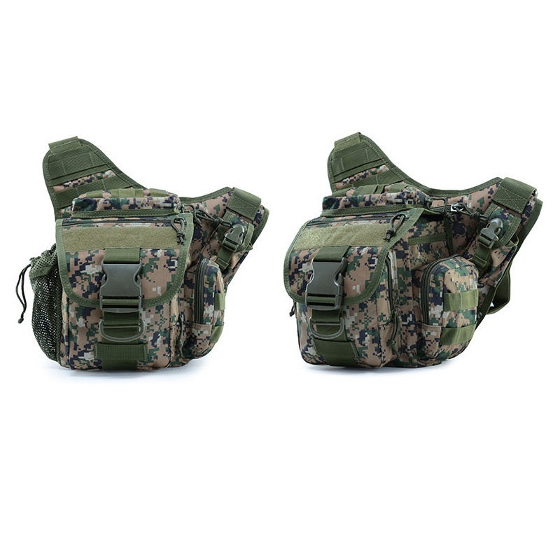 Military Tactical Outdoor Hiking Riding Waterproof Chest Bag