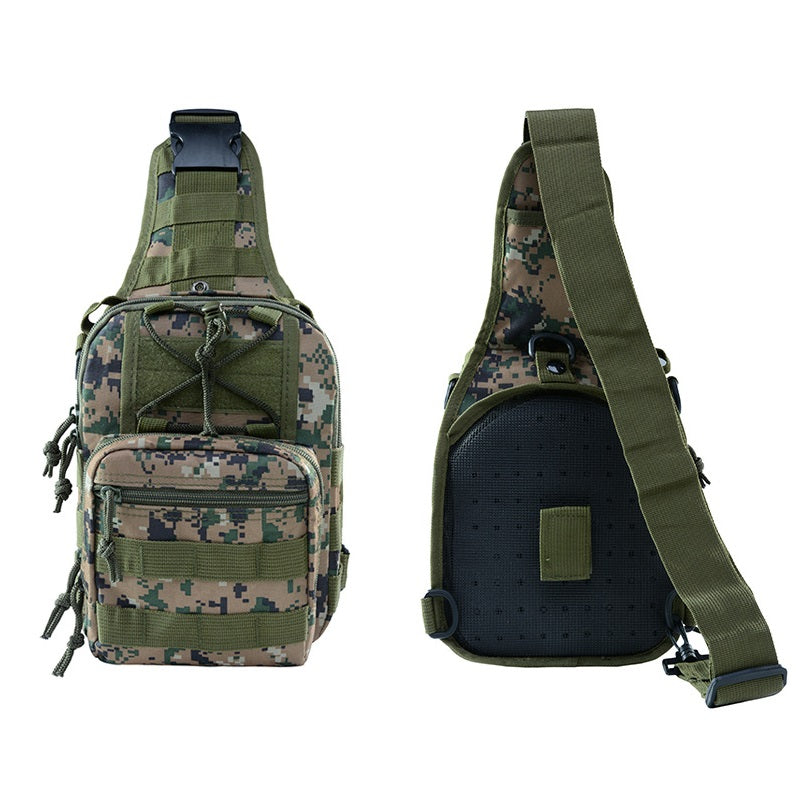 Outdoor Riding Camouflage Field Sport Small Chest Hanging Bag Shoulder Diagonal Cross tactical Chest Bag