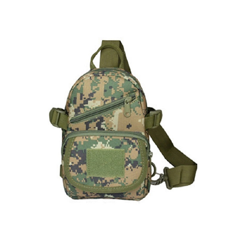 Camouflage Tactics Men's Outdoor Chest Bag Shoulder Bag Sport Chest bag