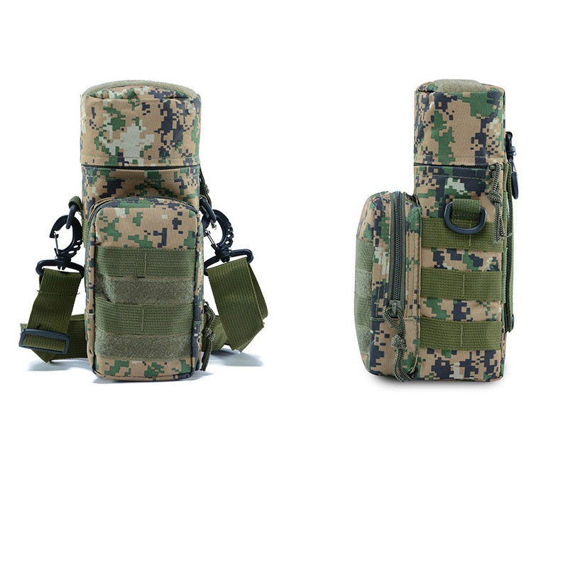 Outdoor Sports Water Bottle Bag Molle System Tactical External Drink Bag