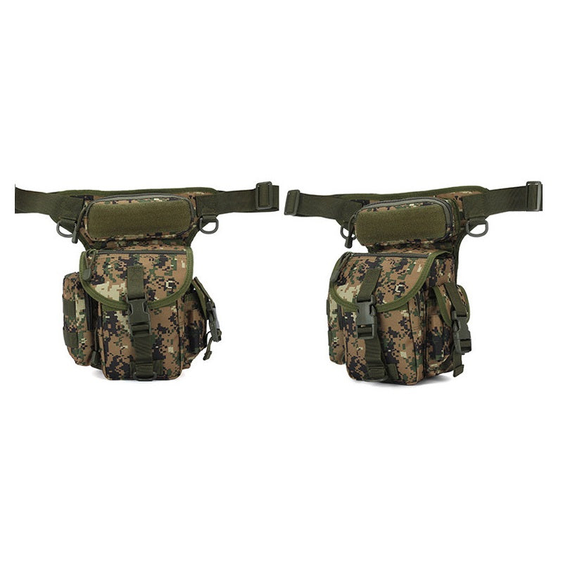 Outdoor Tactical Fanny Pack Leg Bag Waterproof Camouflage Sport Portable Army Fans Leg Bag