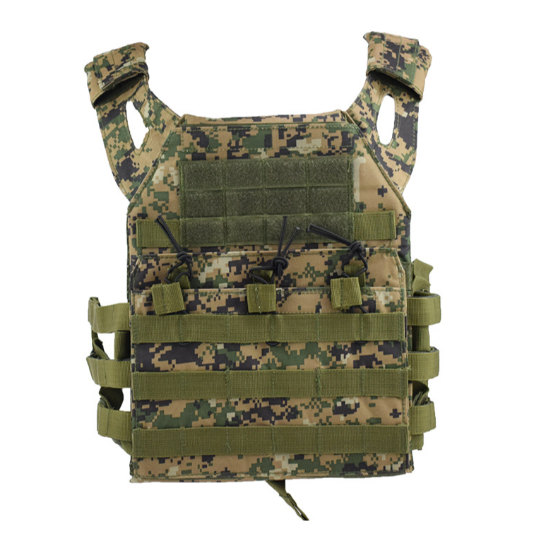 Combat Vest Outdoor Tactical Vest Multi-purpose MOLLE Vest Jungle JPC Tactical Vest