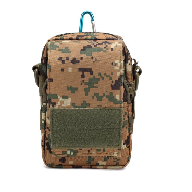 Outdoor Sports Single Shoulder Small Hanging Bag Leisure Camouflage Mountaineering Travel Cross-body Bag