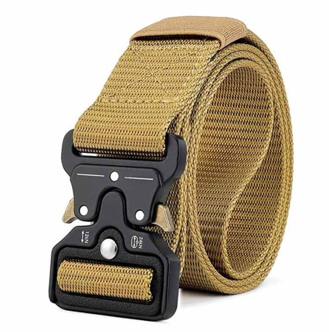 Tactical Belt Men's Outdoor Nylon Buckle Belt Student Military Training Cargo Belt Wholesale