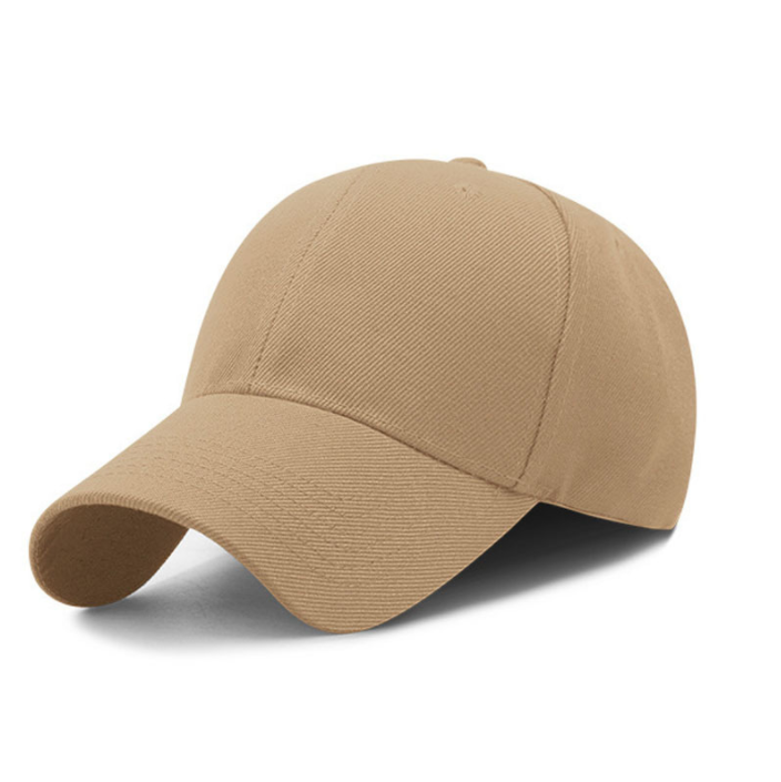 Outdoor Wholesale Baseball Cap Summer Sun-Protection Cap Embroidered Solid Color Cap